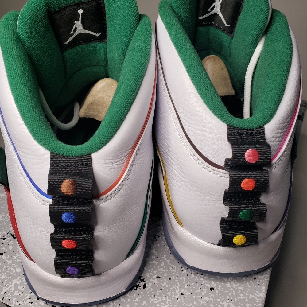 AIR JORDAN 10 RETRO 'WINGS' MENS 11.5 [CK4352-103] - Picture 5 of 16